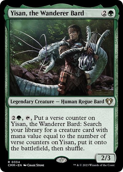 Yisan, the Wanderer Bard - Foil