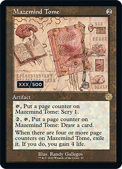 Mazemind Tome - Serial Numbered