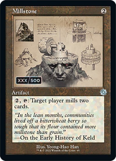 Millstone - Serial Numbered