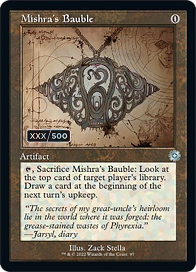 Mishra's Bauble - Serial Numbered