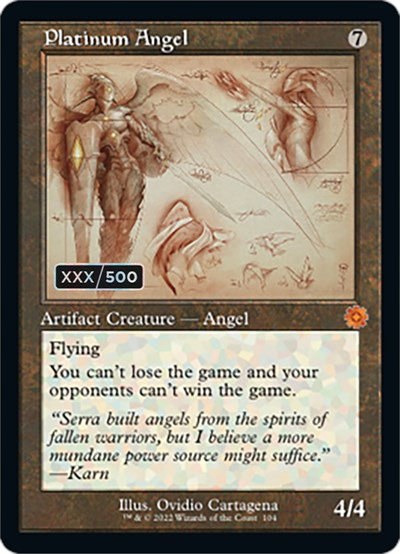 Platinum Angel - Serial Numbered