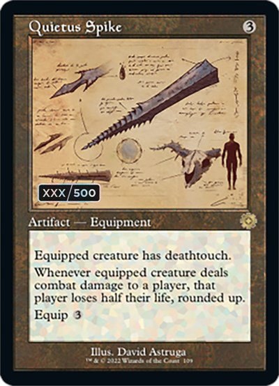 Quietus Spike - Serial Numbered