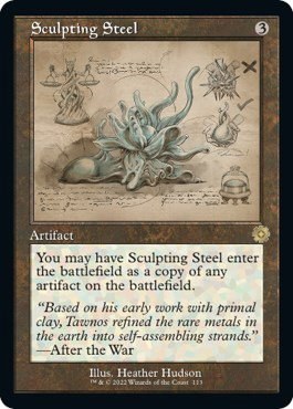 Sculpting Steel - Foil