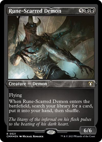 Rune-Scarred Demon