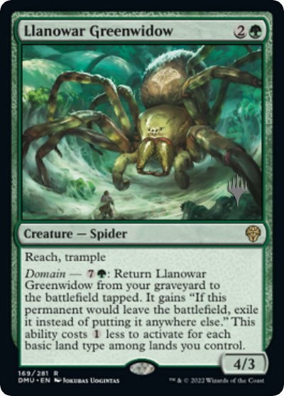 Llanowar Greenwidow - Foil