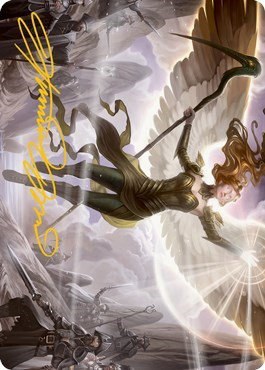 Sigarda's Splendor Art Card - Gold Stamped Signature