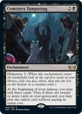 Cemetery Tampering - Foil Cemetery Tampering
