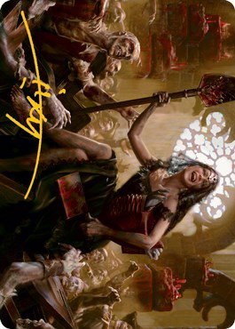 Gisa, Glorious Resurrector Art Card - Gold Stamped Signature