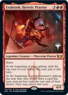 Urabrask, Heretic Praetor - Foil