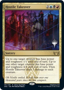Hostile Takeover - Foil