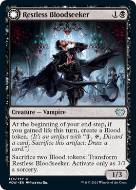 Restless Bloodseeker - Foil