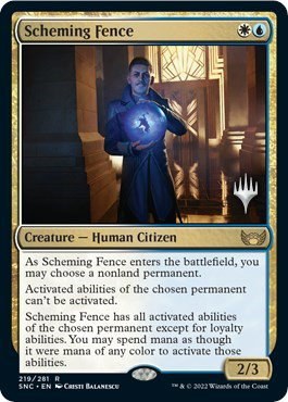 Scheming Fence - Foil