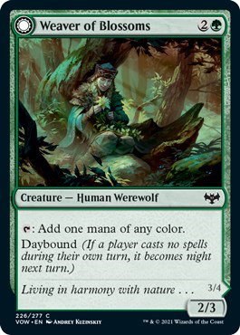 Weaver of Blossoms - Foil
