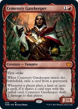 Cemetery Gatekeeper - Foil