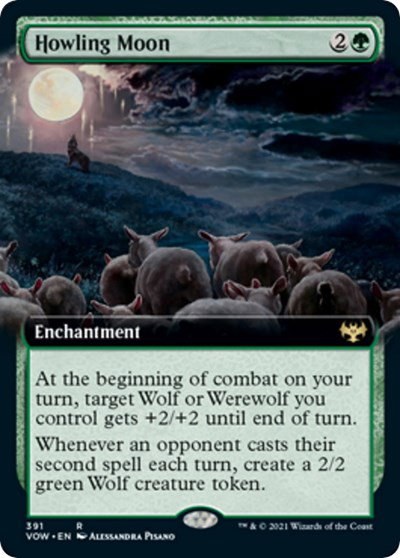 Howling Moon - Foil