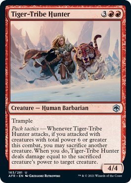 Tiger-Tribe Hunter - Foil