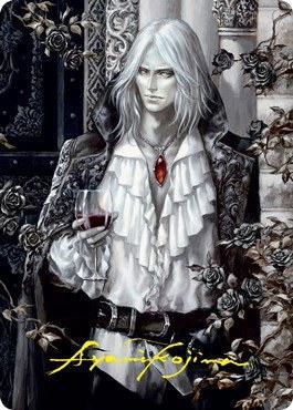 Sorin the Mirthless (2/81) Art Card - Gold Stamped Signature