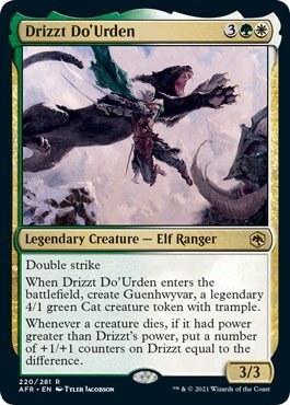 Drizzt Do'Urden - Foil