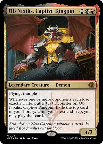 Ob Nixilis, Captive Kingpin