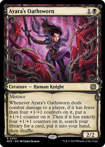 Ayara's Oathsworn - Foil