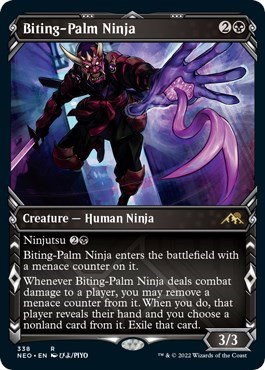 Biting-Palm Ninja - Foil
