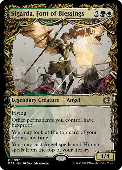 Sigarda, Font of Blessings - Foil
