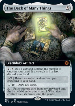 The Deck of Many Things - Foil