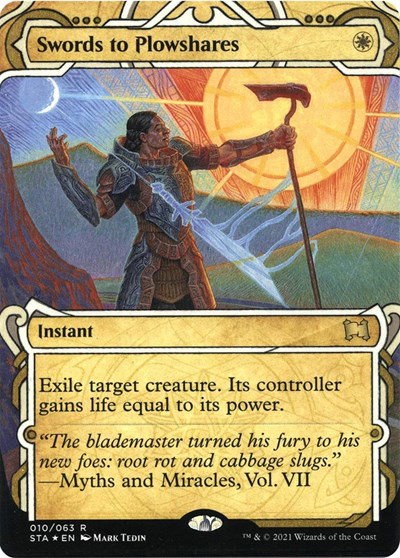 Swords to Plowshares - Foil Etched