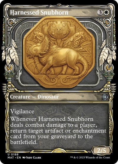 Harnessed Snubhorn