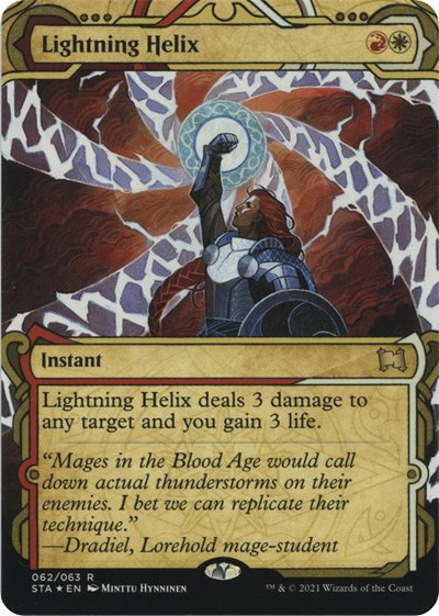 Lightning Helix - Foil Etched