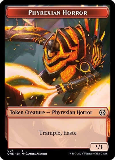 Phyrexian Horror Token - Normal Phyrexian Horror Token
