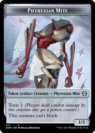 Phyrexian Mite Token - Normal Phyrexian Mite Token