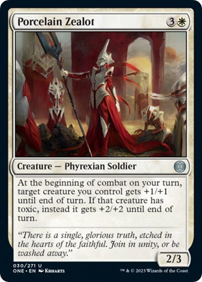 Porcelain Zealot - Foil
