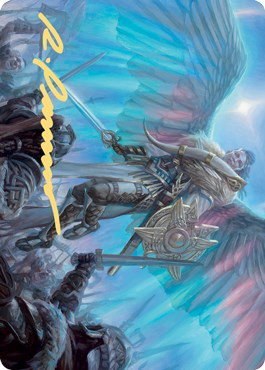 Resplendent Marshal Art Card - Gold Stamped Signature