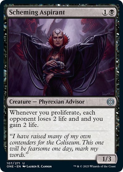 Scheming Aspirant - Foil