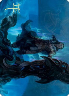 Cosima, God of the Voyage Art Card - Gold Stamped Signature