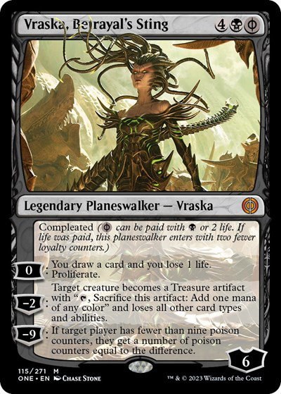 Vraska, Betrayal's Sting - Foil