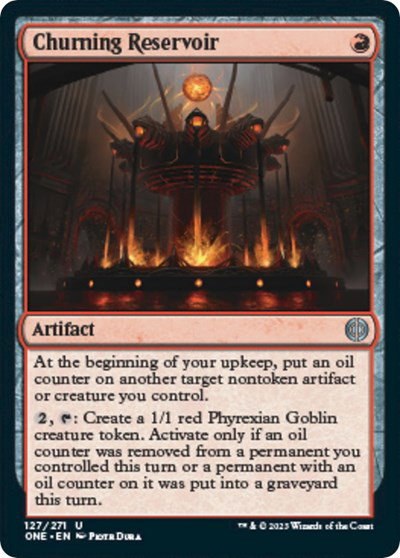 Churning Reservoir - Foil