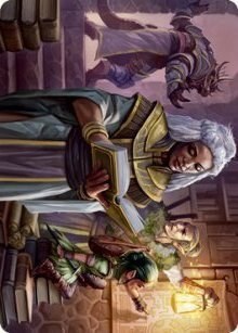 You Find the Villains' Lair Art Card