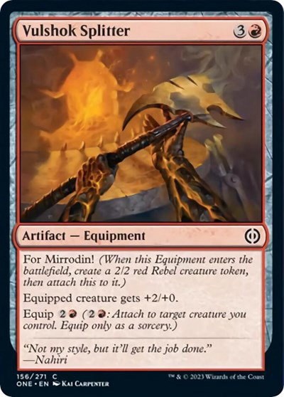 Vulshok Splitter - Foil