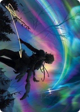 The Prismatic Bridge Art Card - Gold Stamped Signature