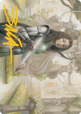 Arcus Acolyte Art Card - Gold Stamped Signature