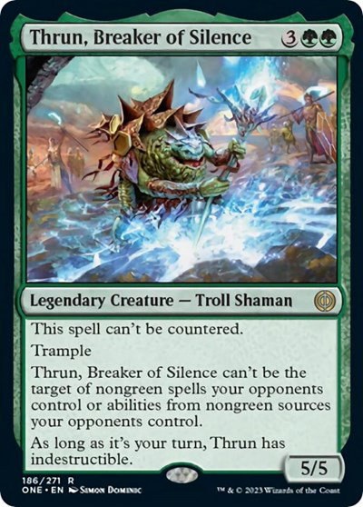 Thrun, Breaker of Silence