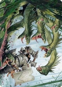 Lair of the Hydra Art Card