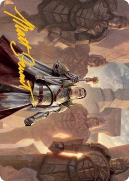 General Ferrous Rokiric Art Card - Gold Stamped Signature