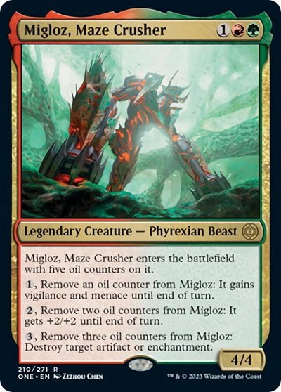 Migloz, Maze Crusher - Foil