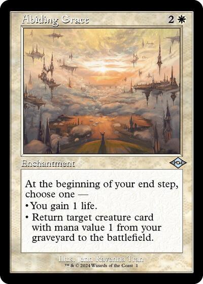 Abiding Grace - Retro Frame Foil