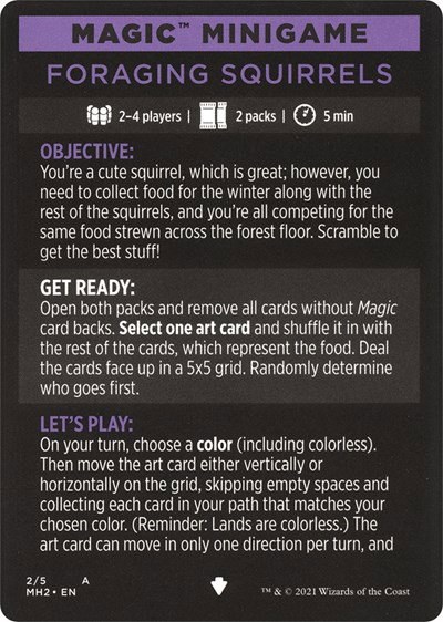 Magic Minigame: Foraging Squirrels - Normal Magic Minigame Foraging