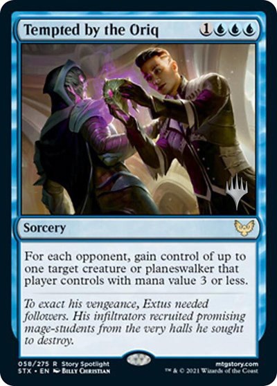 Tempted by the Oriq - Foil