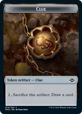 Clue (014) Token - Normal Clue 014 Token